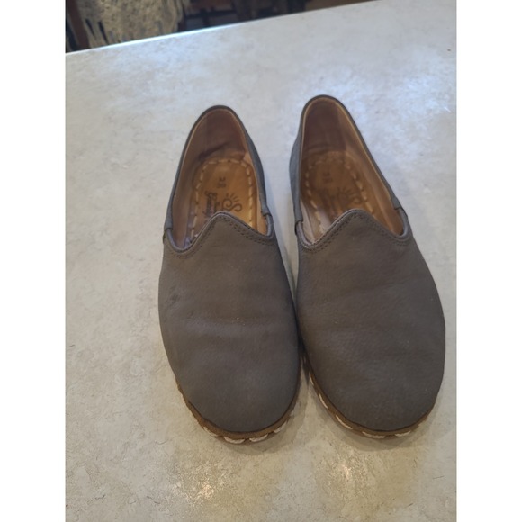 Other - Sabah Leather Handmade Loafers Ashland Gray Men SZ 39 US 7.5-8 quiet luxury